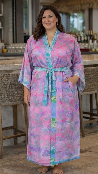 Bell Sleeved Lounge Wrap