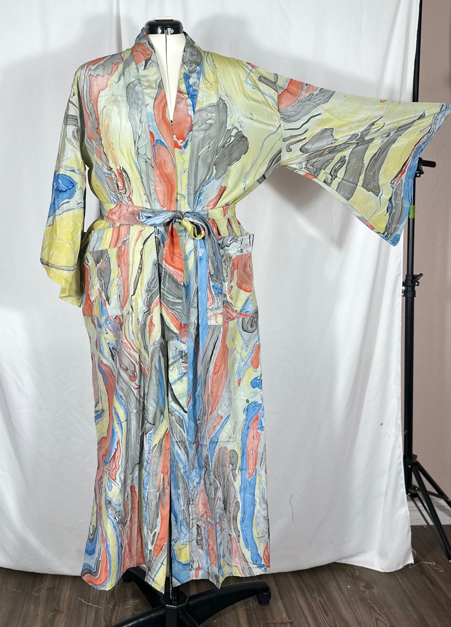 Bell Sleeved Lounge Wrap