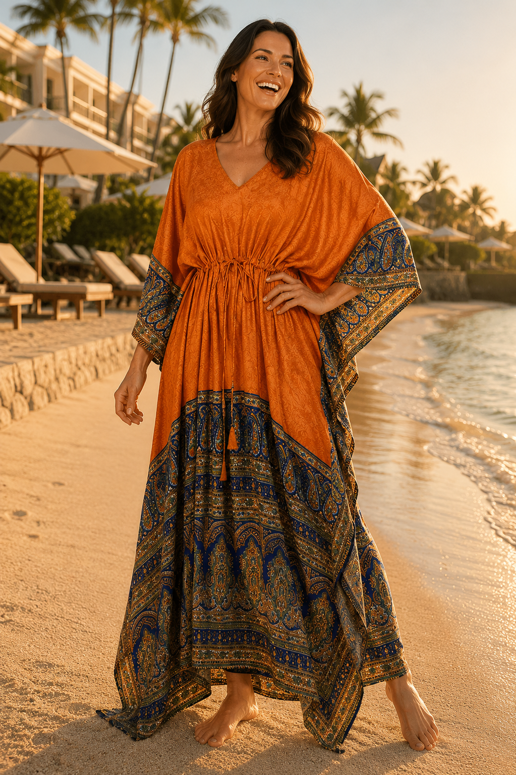 Slim Kaftan (Ankle Length)