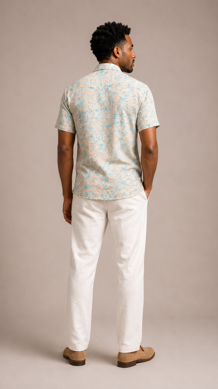 Men's Short Sleeve Shirt (M)