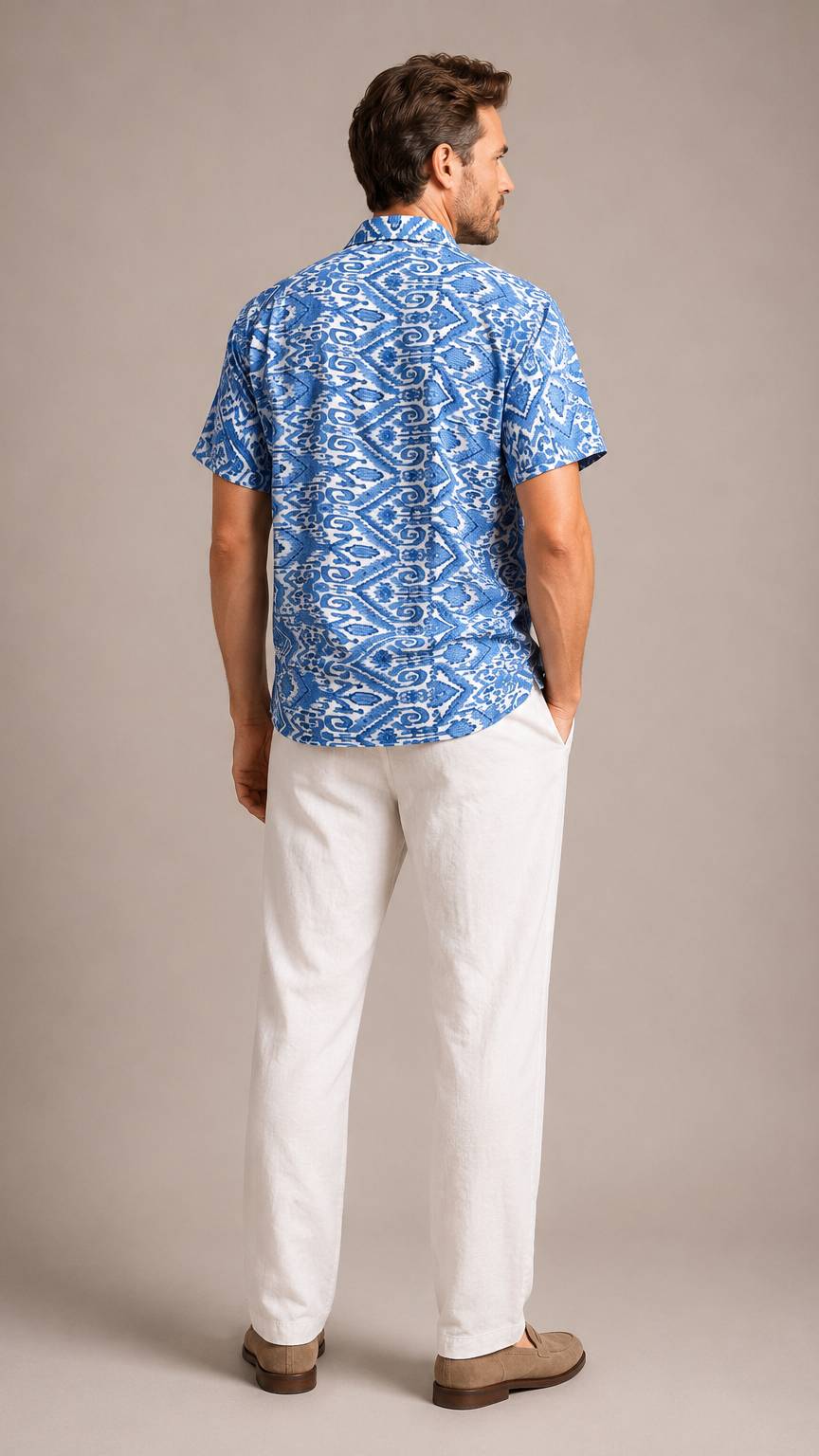 Men's Short Sleeve Shirt (L)