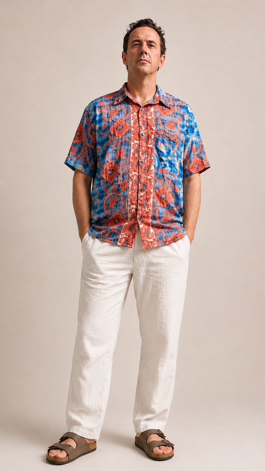 Men's Short Sleeve Shirt (XL)