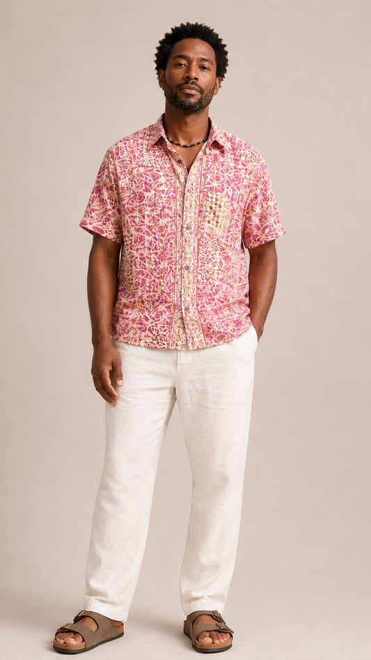 Men's Short Sleeve Shirt (XL)