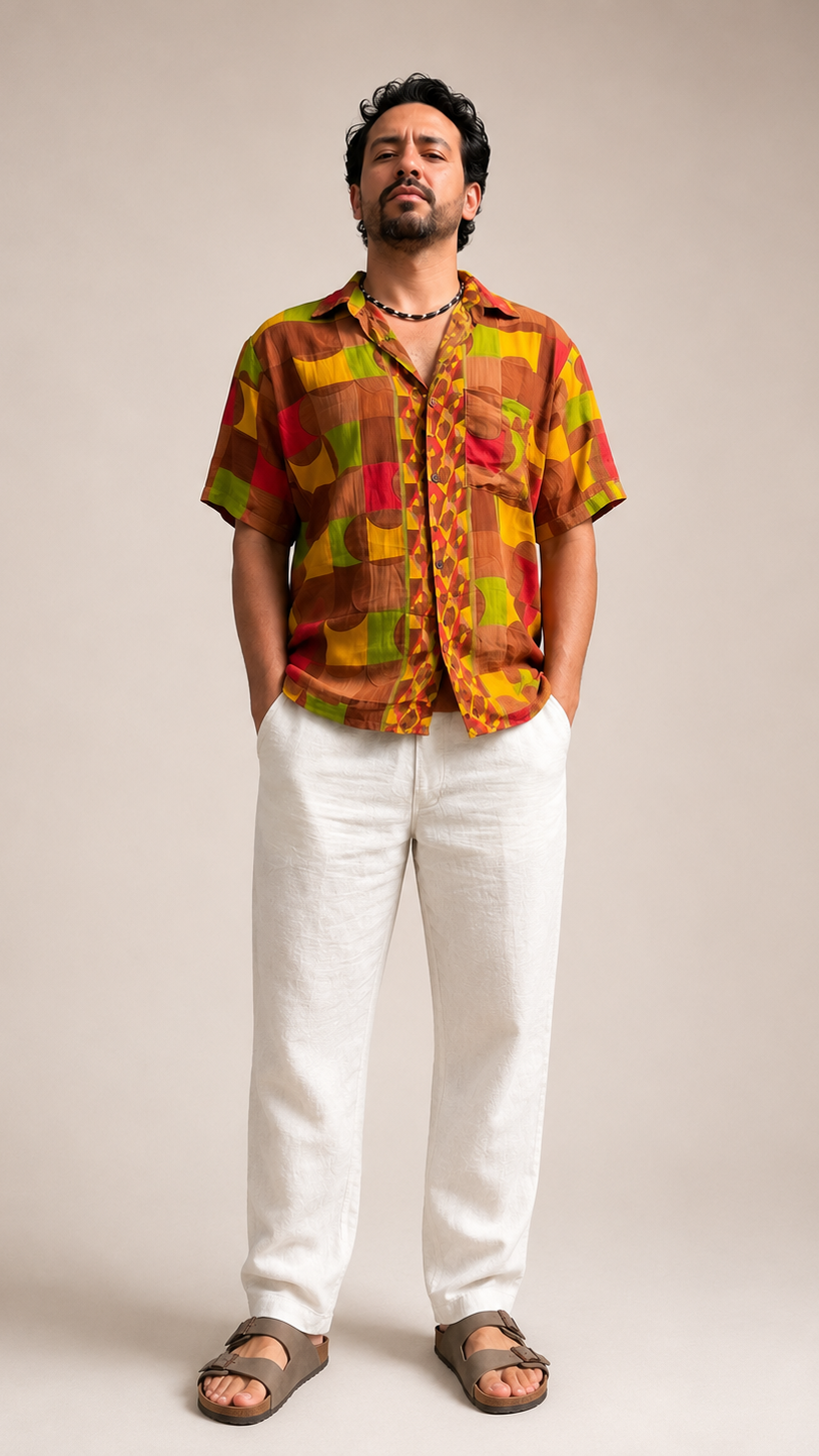 Men's Short Sleeve Shirt (XL)