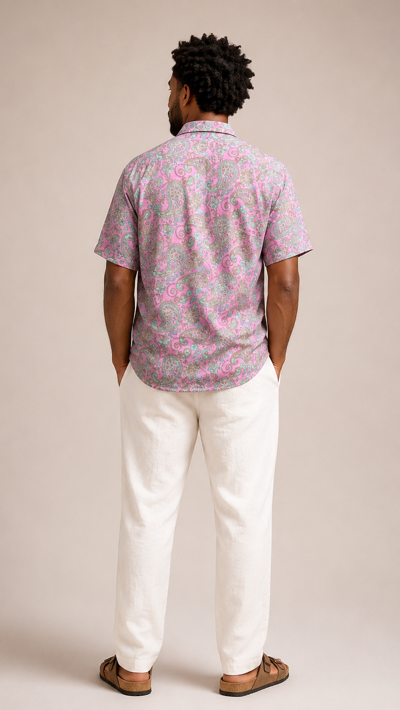 Men's Short Sleeve Shirt (XL)