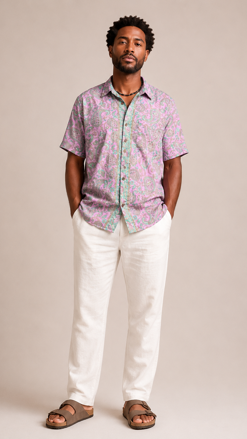 Men's Short Sleeve Shirt (XL)