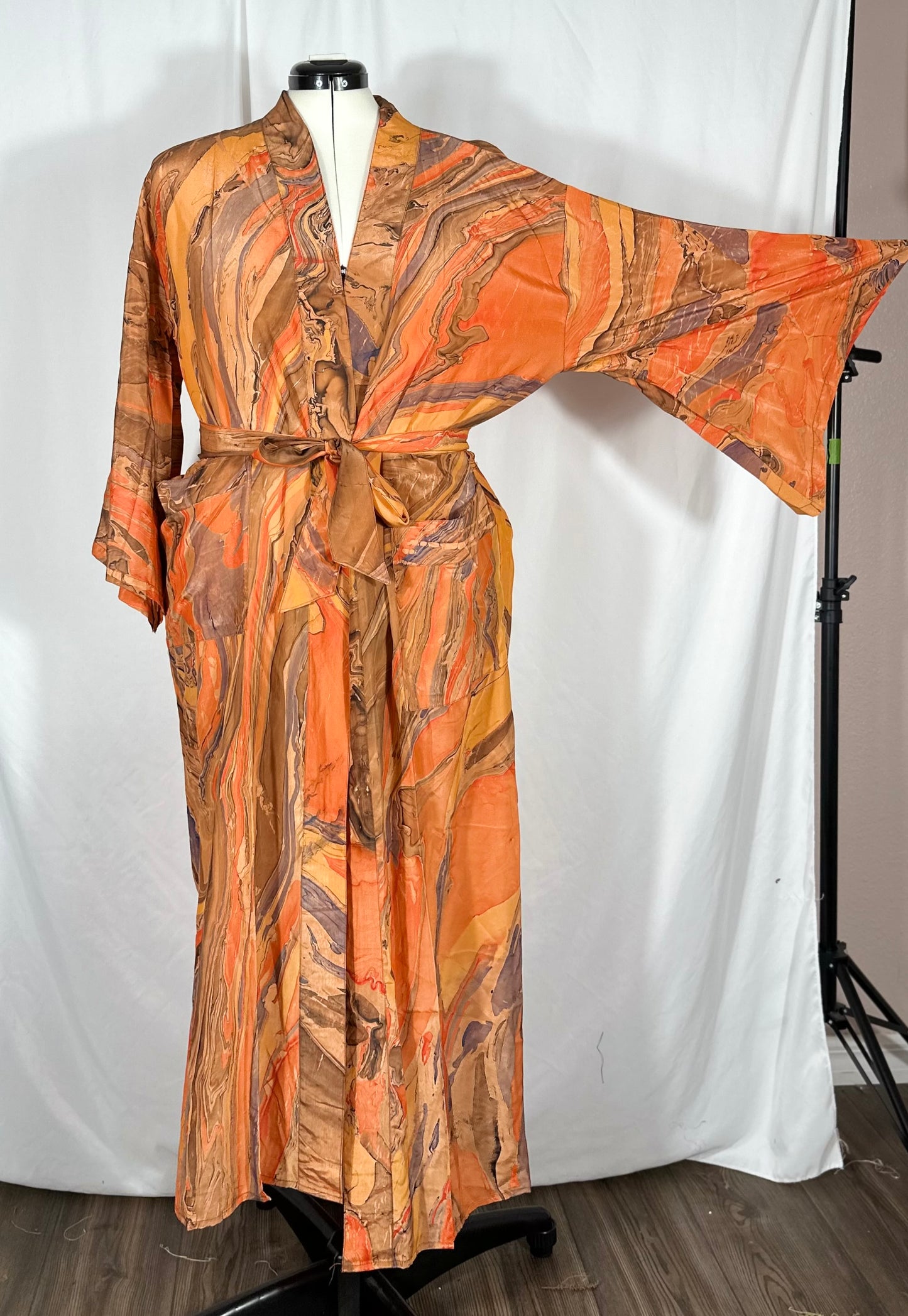 Bell Sleeved Lounge Wrap