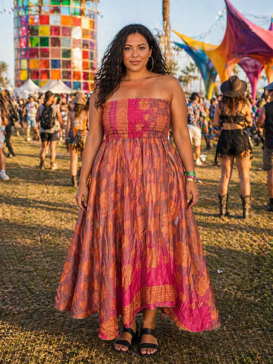 Plus Halter Dress