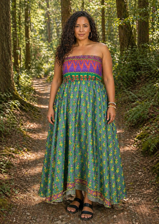 Plus Halter Dress