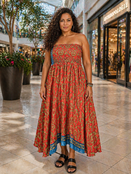 Plus Halter Dress
