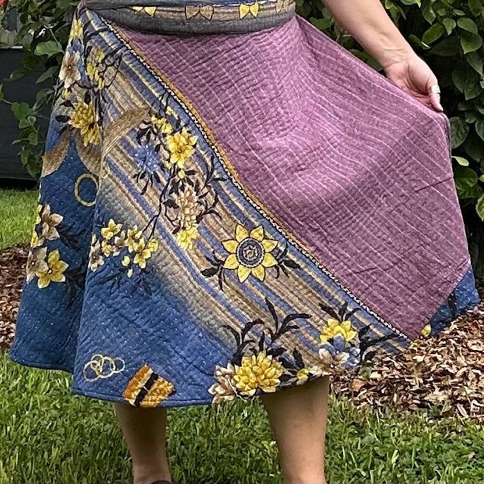 The Kantha Wrap Skirt