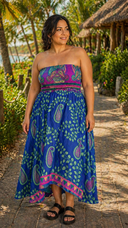 Plus Halter Dress