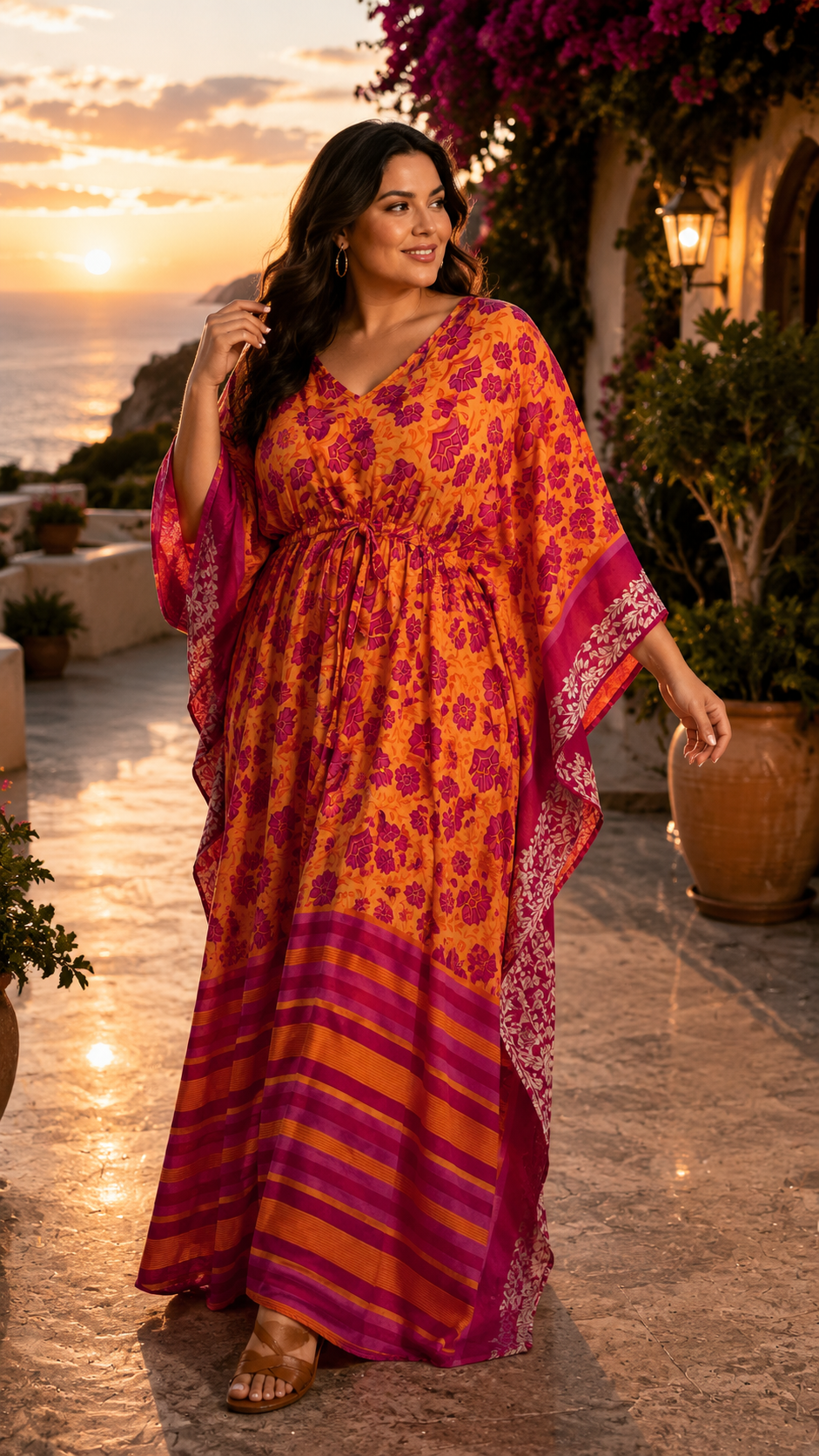 Plus Kaftan (Ankle Length)