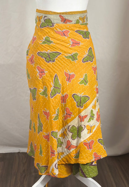The Kantha Wrap Skirt