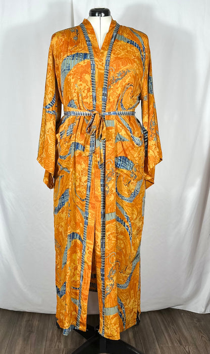 Bell Sleeved Lounge Wrap