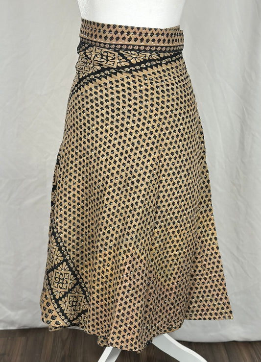 The Kantha Wrap Skirt