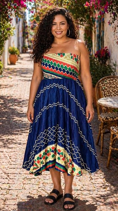 Plus Halter Dress